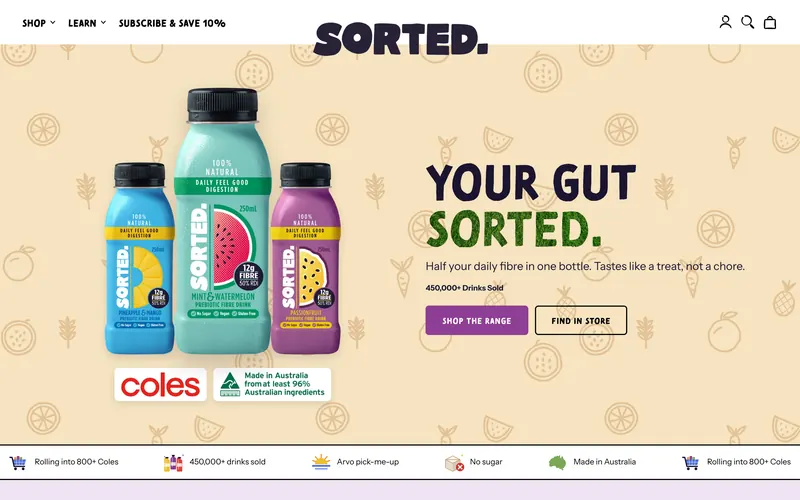 Sorted website by Soft IT Land