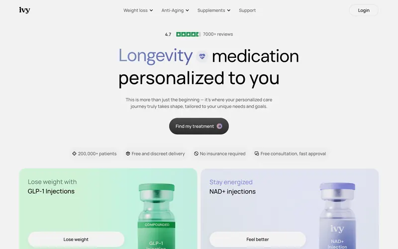 IvyRx website by Soft IT Land