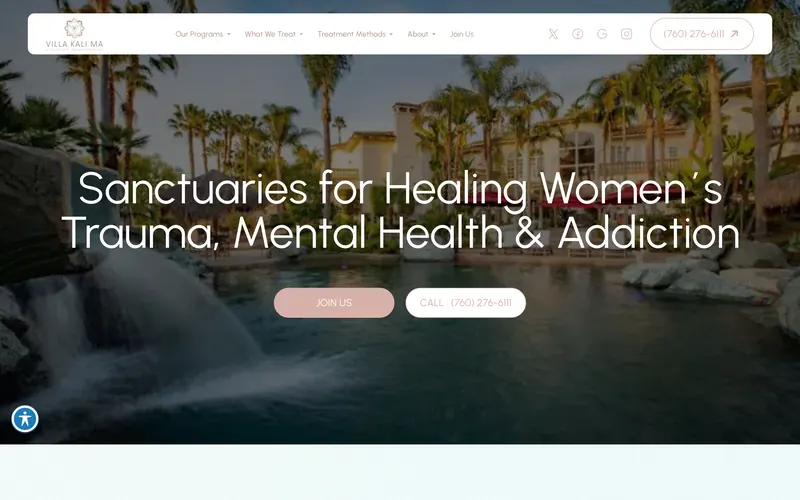 Villa Kali Ma website